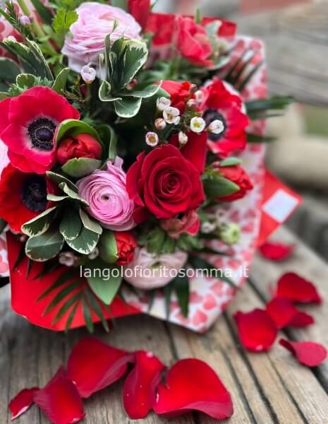 Bouquet laurea COCCINELLA